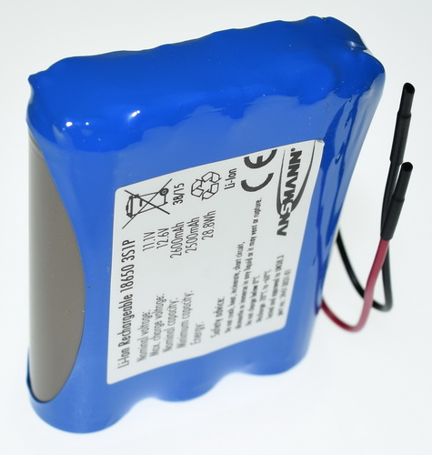 Rechargeable Batteries R18650 3S1P R3 UN