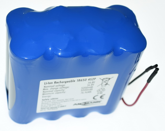 Rechargeable Batteries R18650 4S2P 2R4 UN