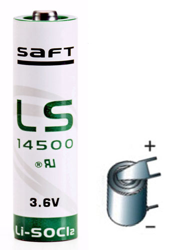 Batteries Primary SLS 14500 3PF