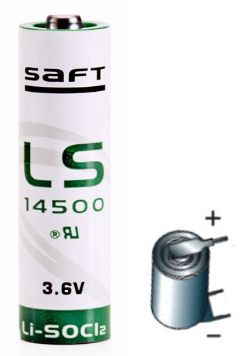 Batteries Primary SLS 14500 3PF RP