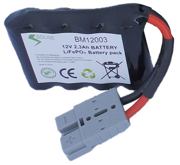 RNS BM12007S (BM12007S) Batterie LiFePO4 Moto Solise (12V - 6,9Ah)